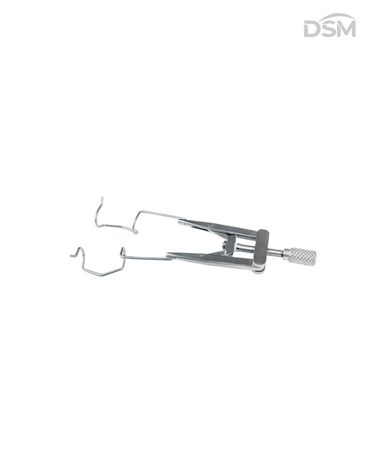 E-032  80mm     Adjustable Speculum       Blefaróstato Ajustable Box of 4-Caja de 4