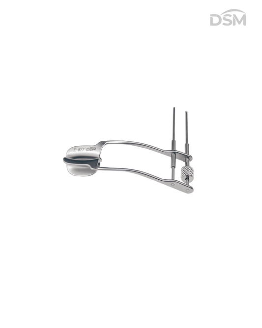 E-027          Sliding Speculum         Blefaróstato Deslizante Box of 4-Caja de 4