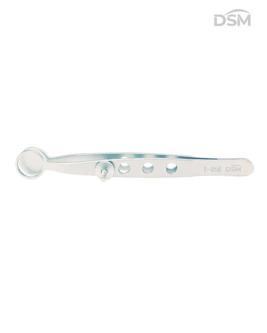 F-056 13mm Chalazion Forceps Pinza para Chalazión Box of 4-Caja de 4