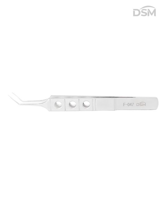 F-047 105mm Lens Implantation Forceps Pinza para Implantación de Lentes Box of 4-Caja de 4