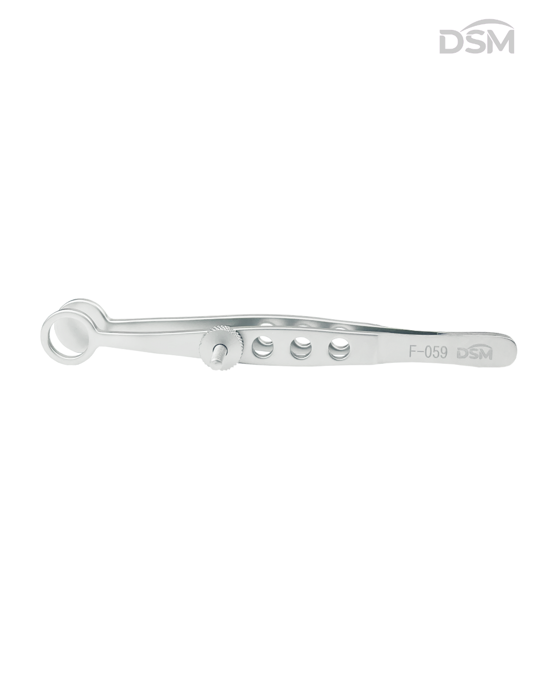 F-059 90mm|11mm Chalazion Forceps Pinza para Chalazión Box of 4-Caja de 4