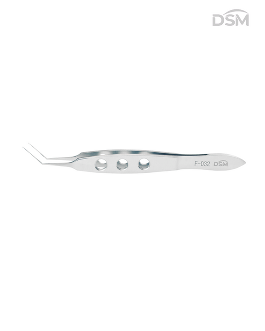 F-032 105mm|1.8mm MICS Capsulorhexis Forceps Pinza Capsulorrexis MICS Box of 4-Caja de 4