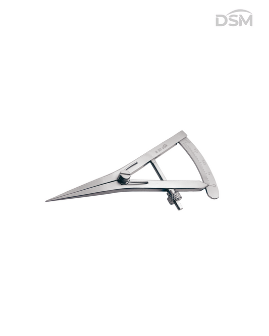 M-003  Increments  0.5mm Castroviejo Caliper Caliper Castroviejo Box of 3-Caja de 3
