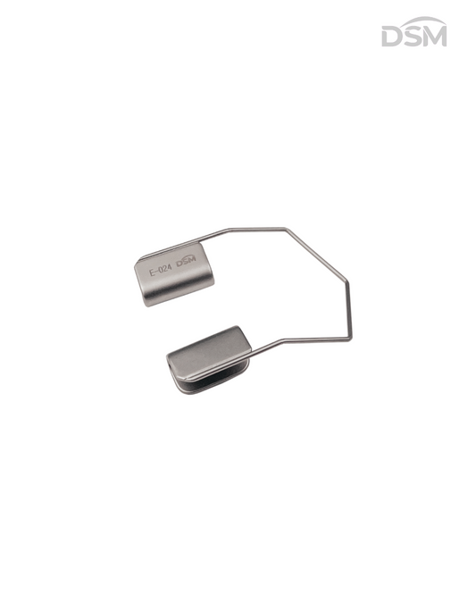 E-024   14mm | 42mm   Barraquer Solid Speculum           Blefaróstato Sólido Barraquer Box of 5-Caja de 5
