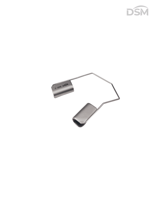 E-026   14.5mm | 45mm       Barraquer Solid Speculum         Blefaróstato Sólido Barraquer Box of 4-Caja de 4
