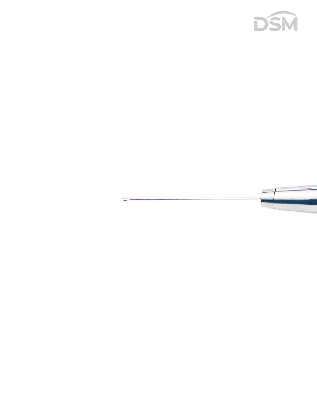 V-034 23G Vitreoretinal Grasping Forceps  Straight Tube Pinzas de Agarre Tubo Recto