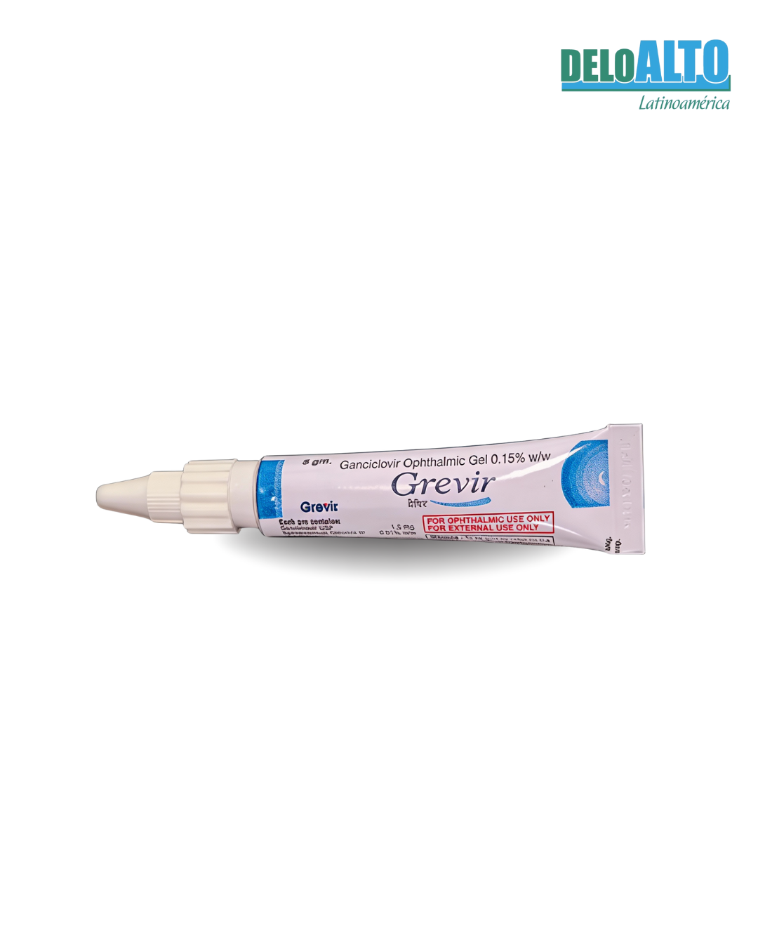 Ganciclovir en ungüento oftálmico