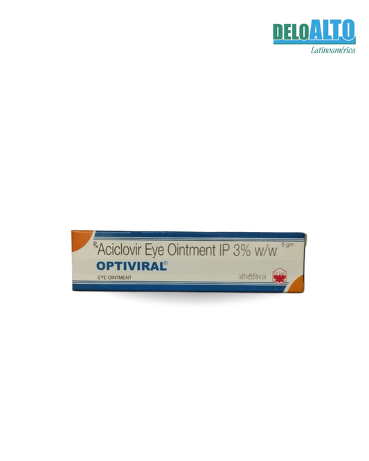 Aciclovir en ungüento oftálmico